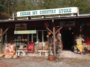 ... in Cedar Mountain today... stopped by the Cedar Mountain Country Store...