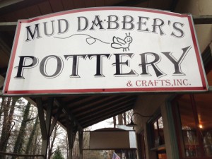 ... stopped by Mud Dabber's annual Christmas Open House today...