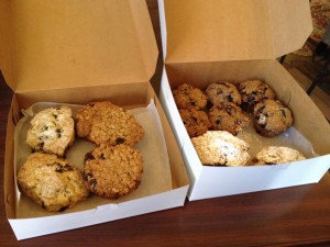 ... I can't think of a better way to start a morning meeting than with baked goodies from Bracken Mountain Bakery... yum!