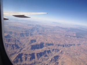 ... no Brevard picture today... instead, a photo of this little thing called the Grand Canyon from above... quick meeting in Las Vegas and then home for Aethelwold event... ;-)