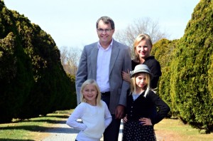 Heath Seymour with wife, LeeAnn and daughters Macie (age 9) and Josie (age 12)