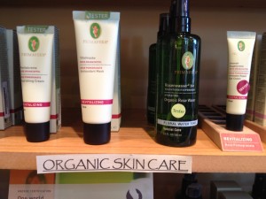 ... organic skincare at Elements Spa... ;-)