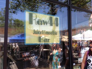 ... Matt is so excited to be working at Raw 44 juice bar opening soon on Main Street! 