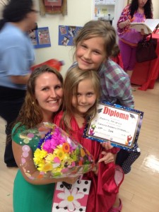 Mady's preschool graduation!